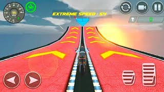 Impossible Stunts Bike Racing Games 2018 Sky Road - Gameplay Android screenshot 3