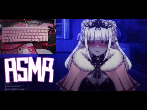 [ASMR/耳舐め] Keyboard & Triggers