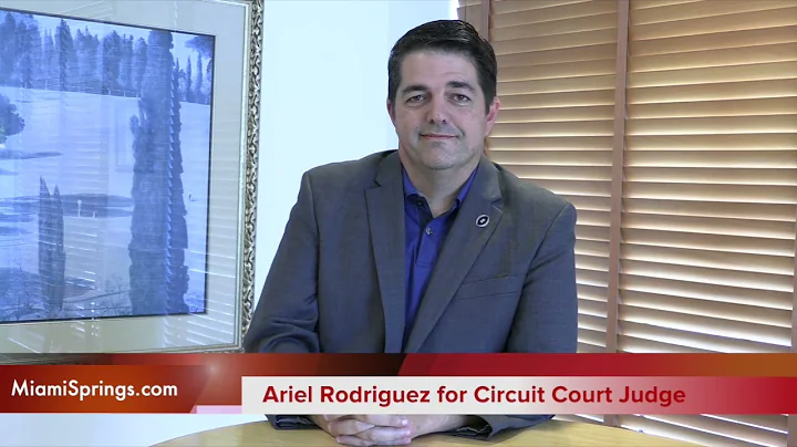 Meet Ariel Rodriguez - Candidate for Miami-Dade Co...