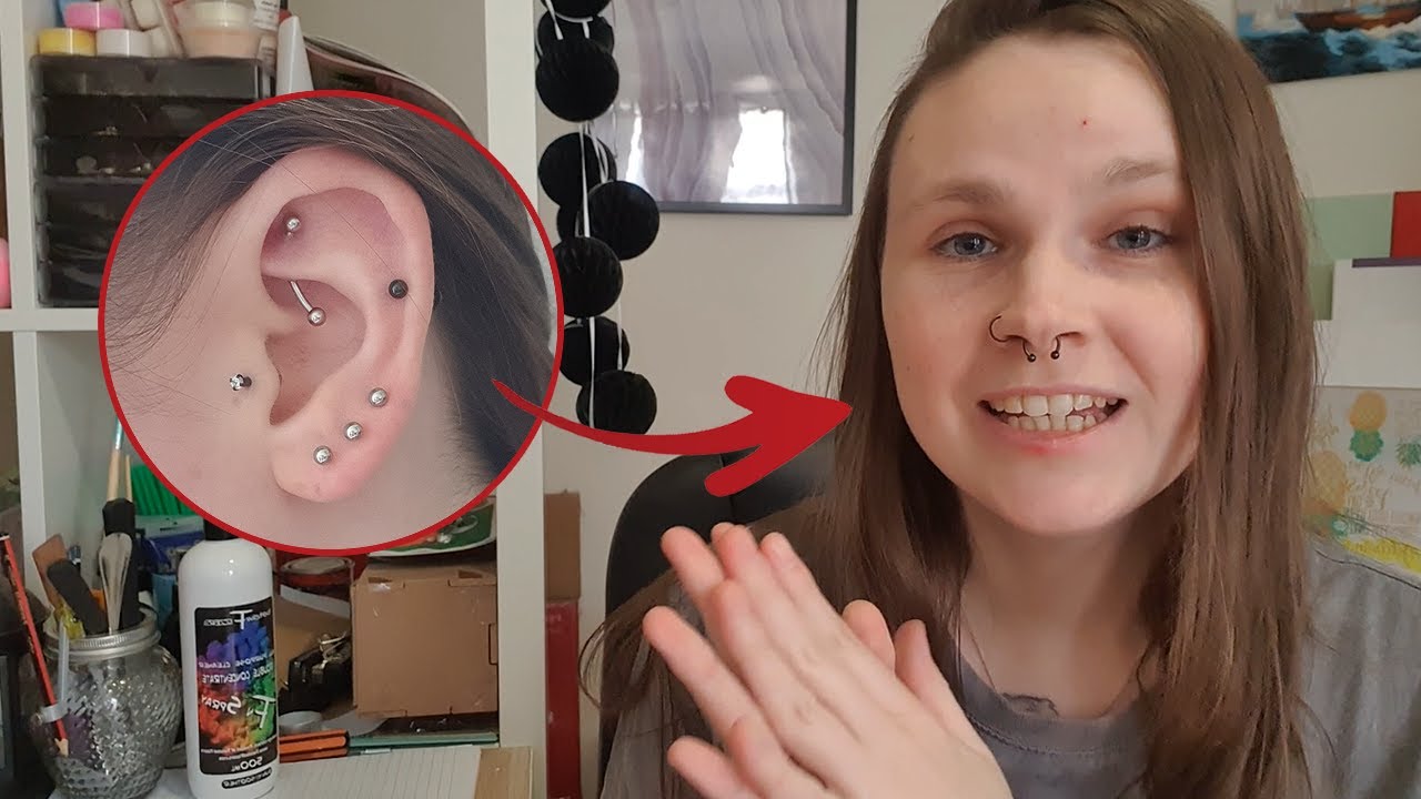 All My Piercings Pain, Healing, Hypertrophic Scarring etc. YouTube