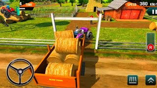 Offroad Tractor Farming Simulator 2021 Game (ऑफरोड ट्रैक्टर खेती वाला गेम 2021) screenshot 4