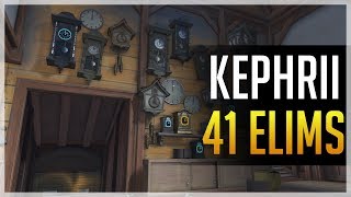 [Overwatch] Kephrii - Widowmaker - Eichenwalde (Ft. Vyolent, Zombs, Muma, Overpowered)