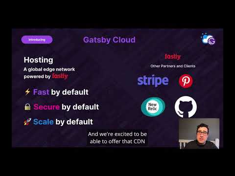 Announcing: Gatsby Cloud Hosting Powered by Fastly with Joel Smith