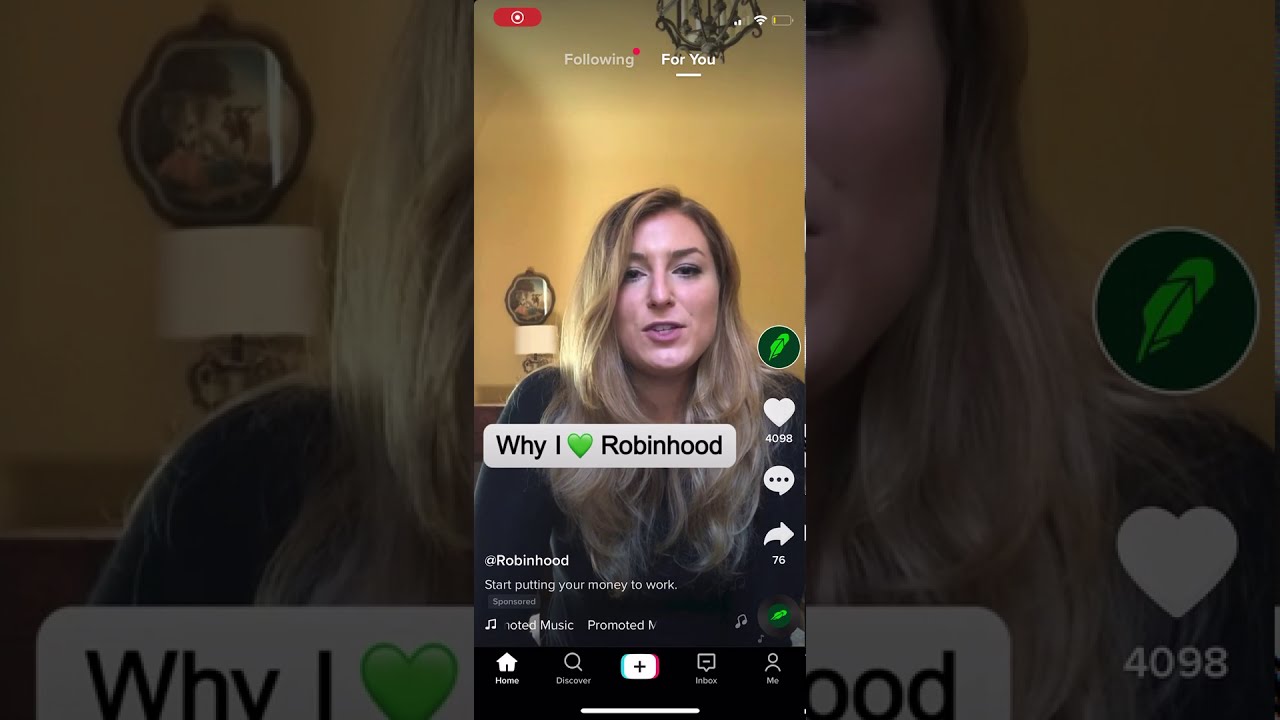RobinHood TikTok Scam