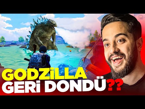 OHA! YENİ MODLA GODZİLLA GERİ DÖNDÜ! SUYUN İÇİNDEN ÇIKIYOR! PUBG Mobile