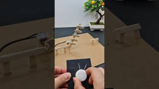 roadblock with dc motor | #dcmotor #techexperiments #dcman #experiment #tech