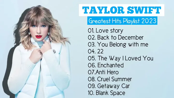 Taylor Swift Songs Playlist - Best Songs Collection 2024 - Greatest Hits Songs Of All Time