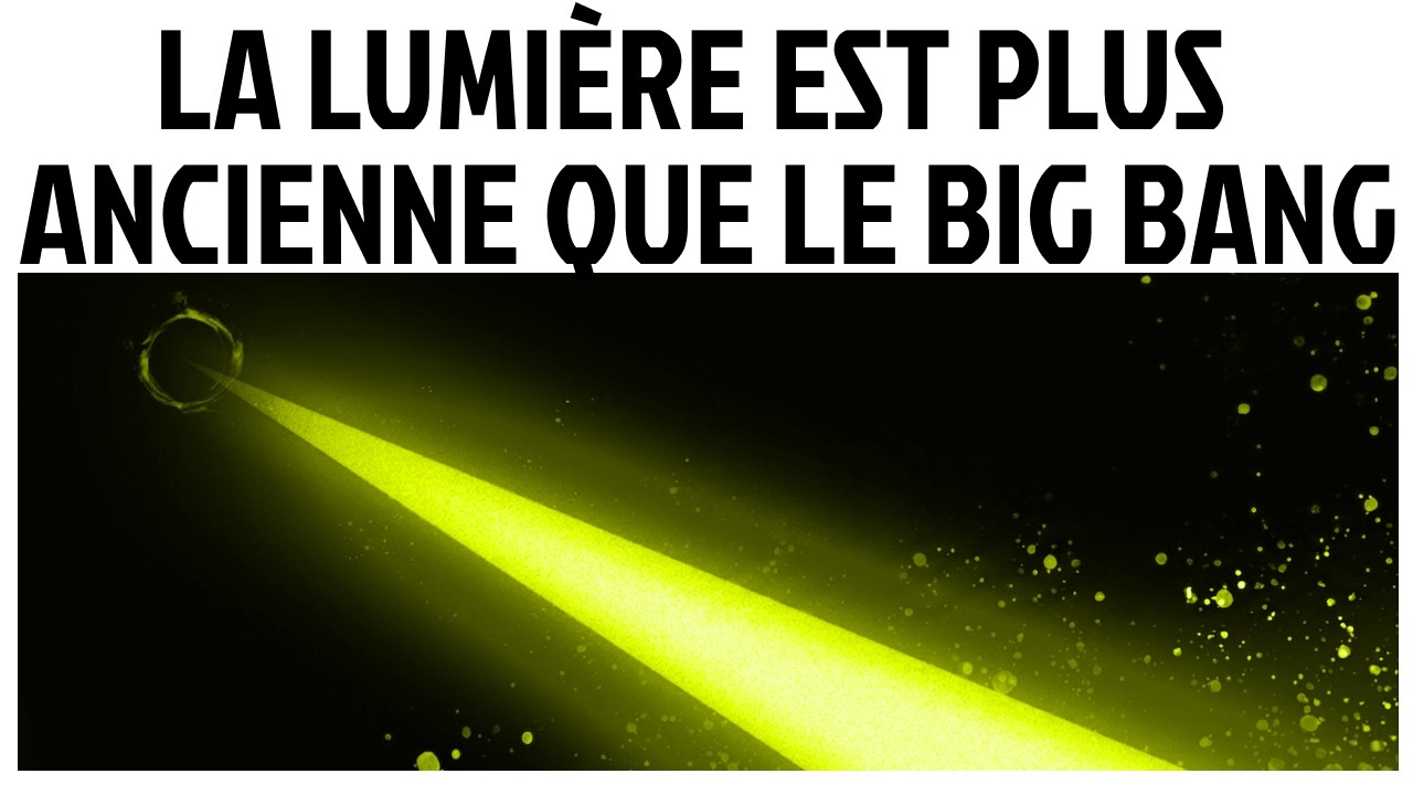 La Vitesse de la Lumière Peut Être Plus Ancienne Que le Temps