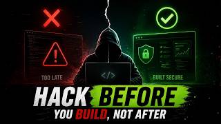 The Secret Nobody Tells You: Hack BEFORE You Build, Not After The Secret Nobody Tells You: Hack BEFORE You Build, Not After