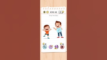 Brian test level 322 #braintest #braintestsolution #puzzlegames #games