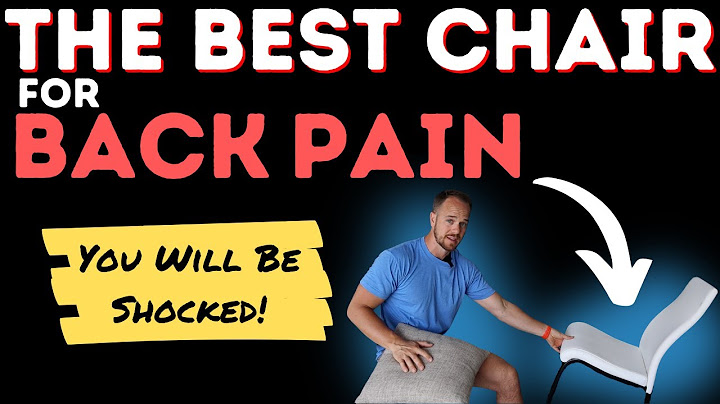 Best desk chair for lower back pain