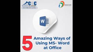 Ms Word isn't just for typing - It's Use for Secret Weapon at Office! #Microsoftword #officehacks