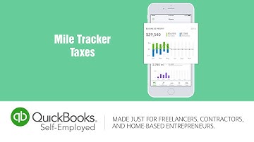 QuickBooks Self-Employed: Mile Tracker, Taxes