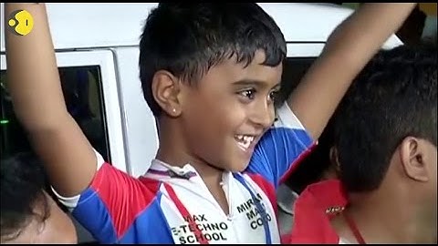 Indian boy sets new record in limbo skating