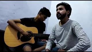 Video thumbnail of "are dwarpalo kanhaiya se keh do|| cover song || by singer piyush Nirmohi || guitarist Lokesh ||"