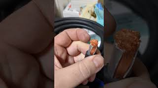 Battery terminal installation. one ought gauge wire installation. 1971 Chevrolet Nova Duramax 6.6