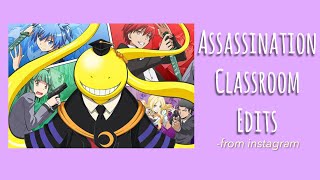 assassination classroom edit compilation-from instagram screenshot 5