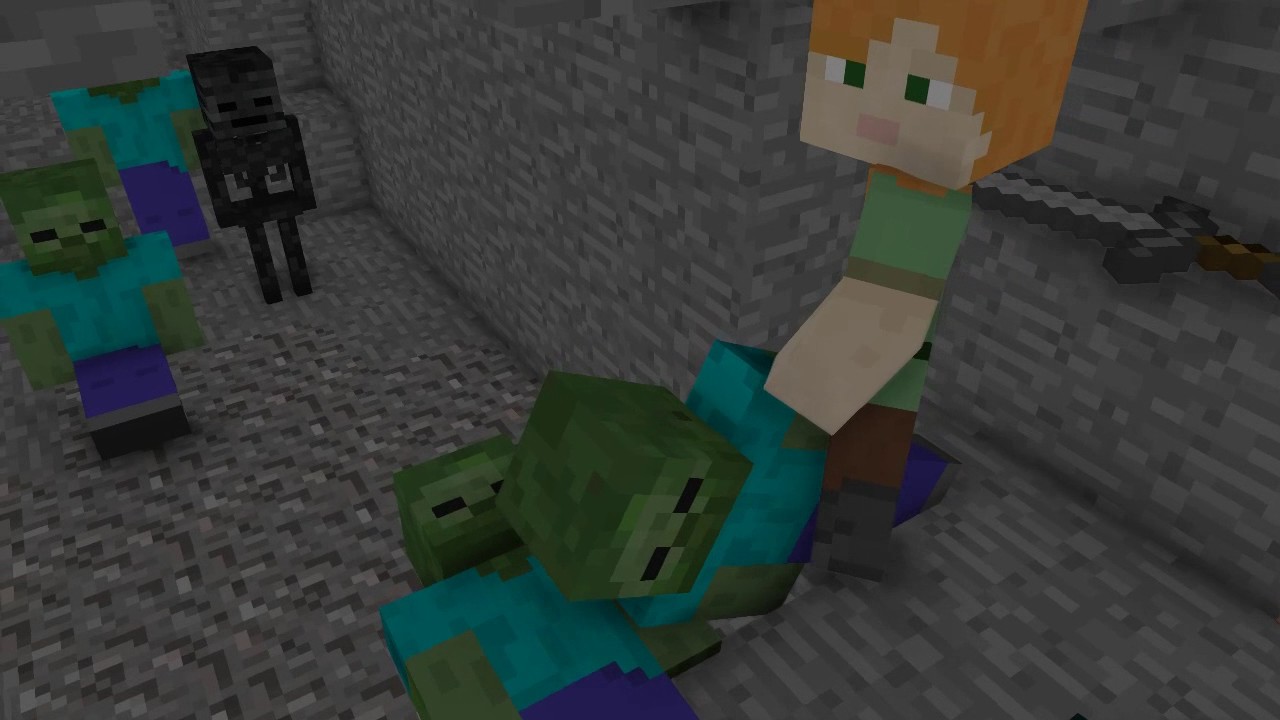 30sec of minecraft animation - YouTube