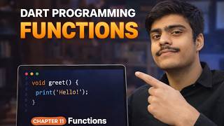 Dart Functions Explained in Hindi 🔥 | Chapter 11 | Beginner to Pro | Dart Programming