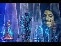 Mirror family laser show - Michael Jackson tribute performance