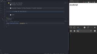 Curso JavaScript - Funciones, tipos de funciones parte #2