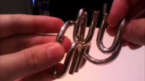 Hanayama Devil Puzzle Solution