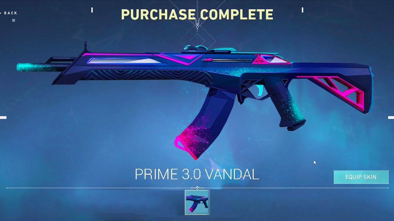 How to Get Prime Vandal Skin in Valorant: Methods, Price, Variants