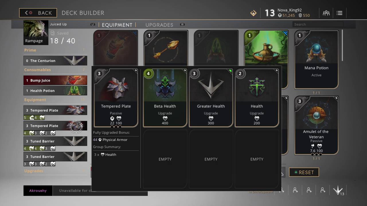 Paragon Rampage Tank Deck