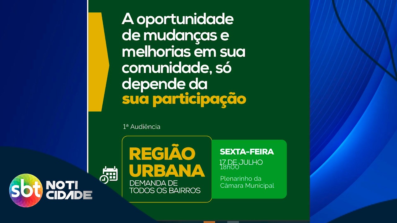 Audiências vão definir prioridades dos próximos anos