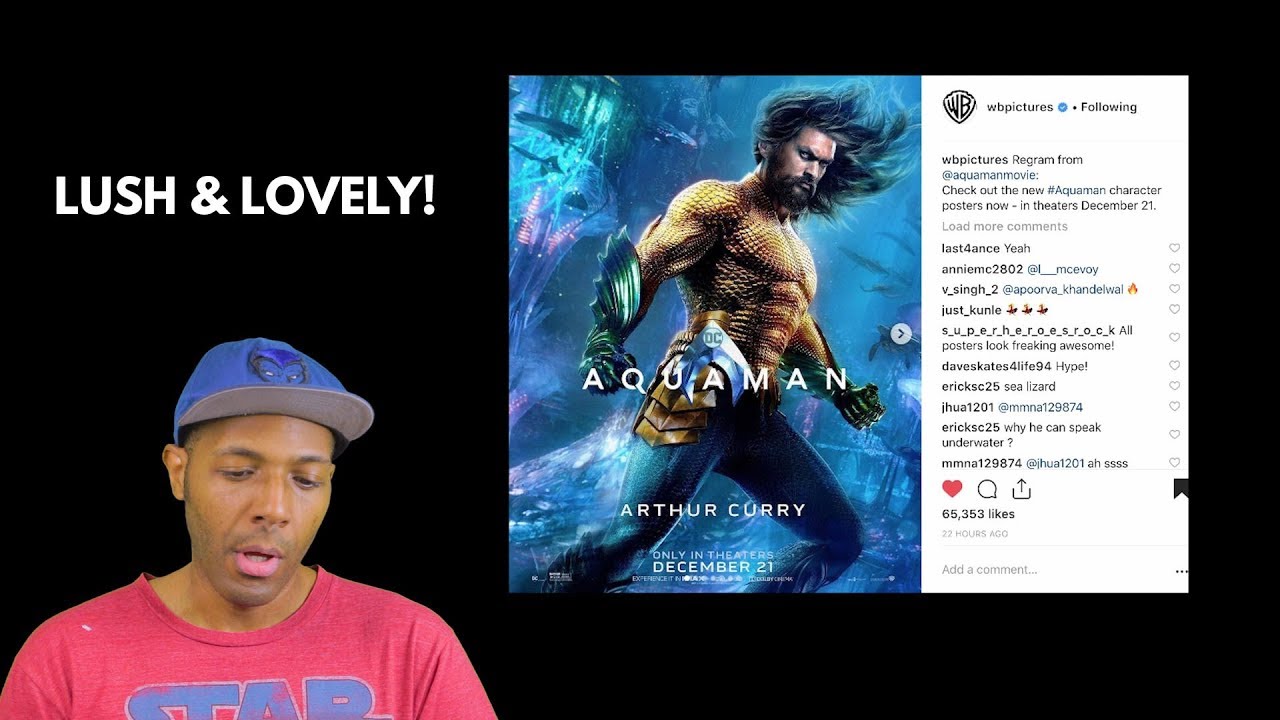 7 New Aquaman Character Posters. Let's Look!