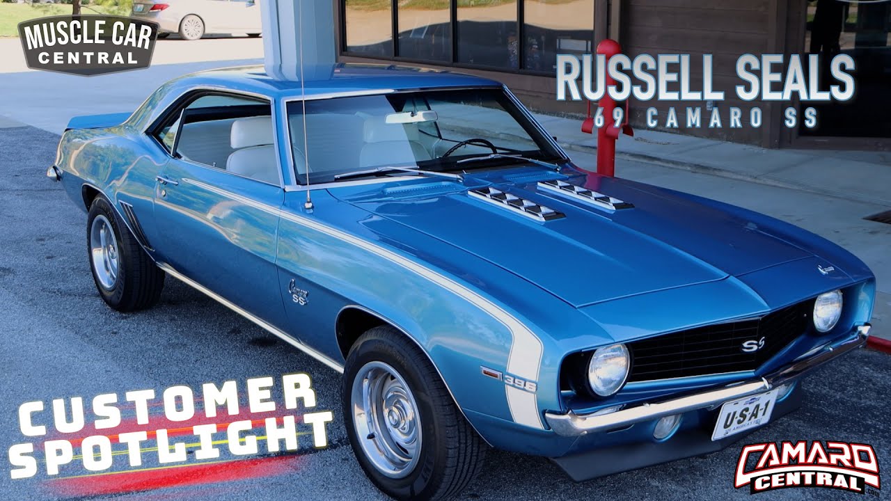 Customer Spotlight: Russell Seals’ SS396 | 40 Years with a 1969 Camaro Legend! 🔥 