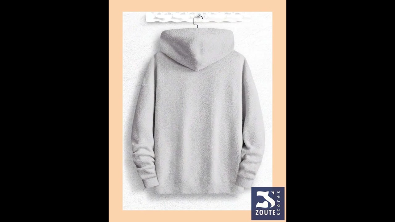 Men's Light Grey Hooded Sweatshirt - Stylish Casual Winterwear | Hoody for Men