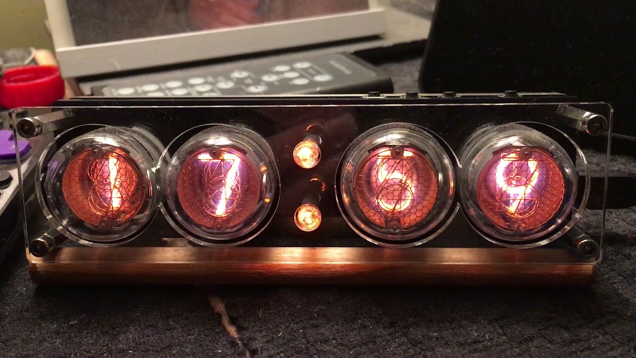 A Nixie Clock using Philips ZM1022 Tubes