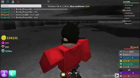 Roblox - azure mines : Massive cave duggout, an failed try to get ambrosia