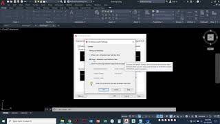 F.  Dynamic Input Drafting Settings