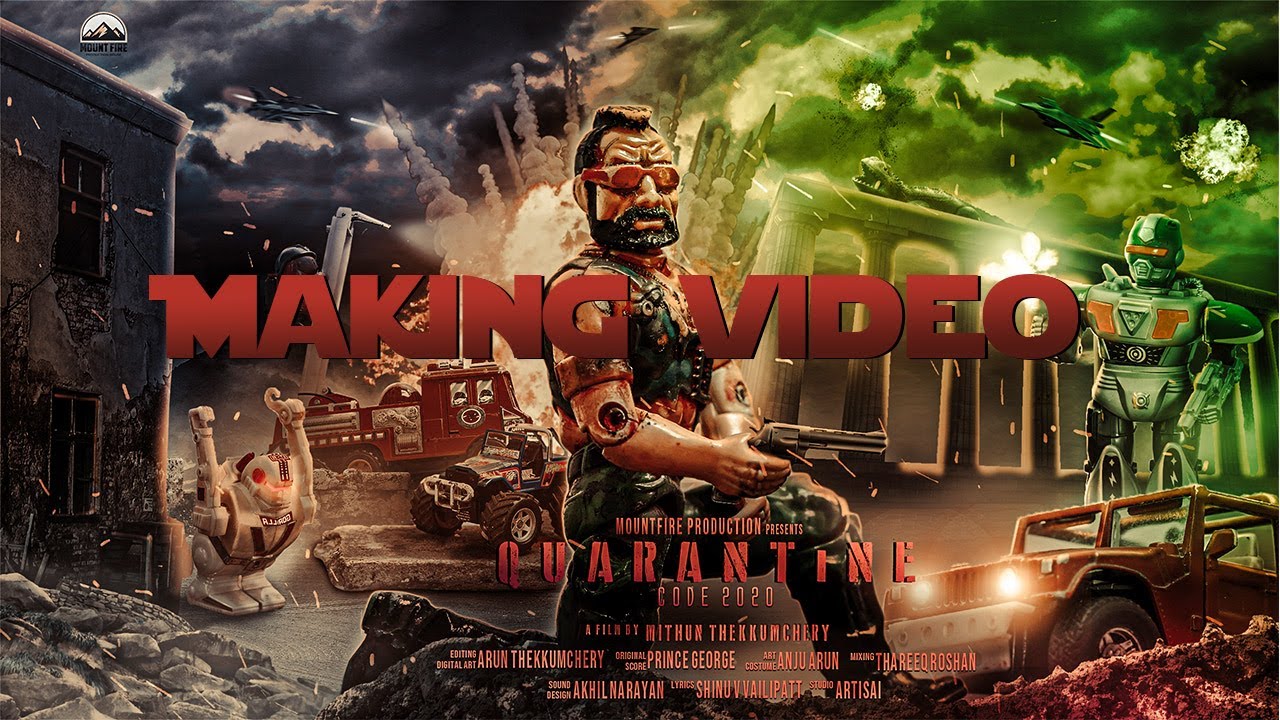 Quarantine Code 2020 Making Video | QC2020 | Malayalam short Film 2020 | VFX Breakdown 2020 | BTS