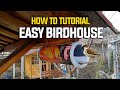 How to Make Bird House # Easy Chips Box Birdhouse