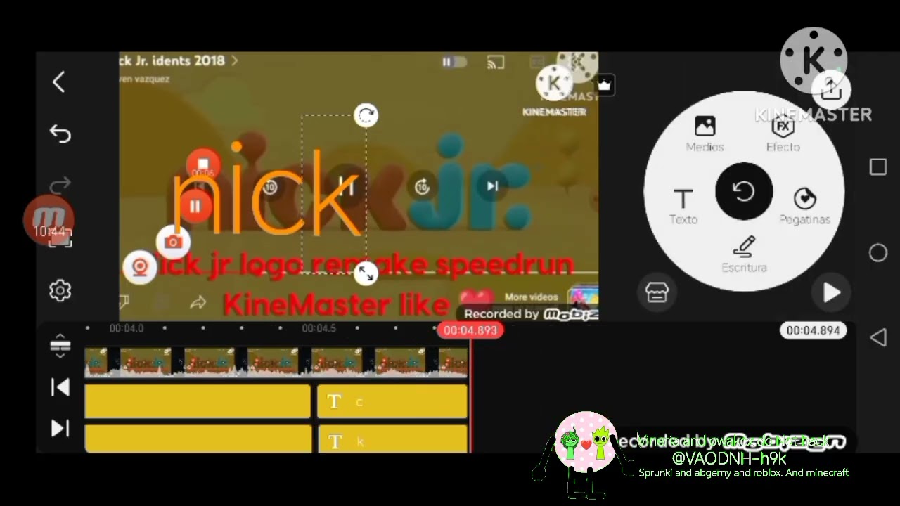 Nick jr HD logo remake speedrun 