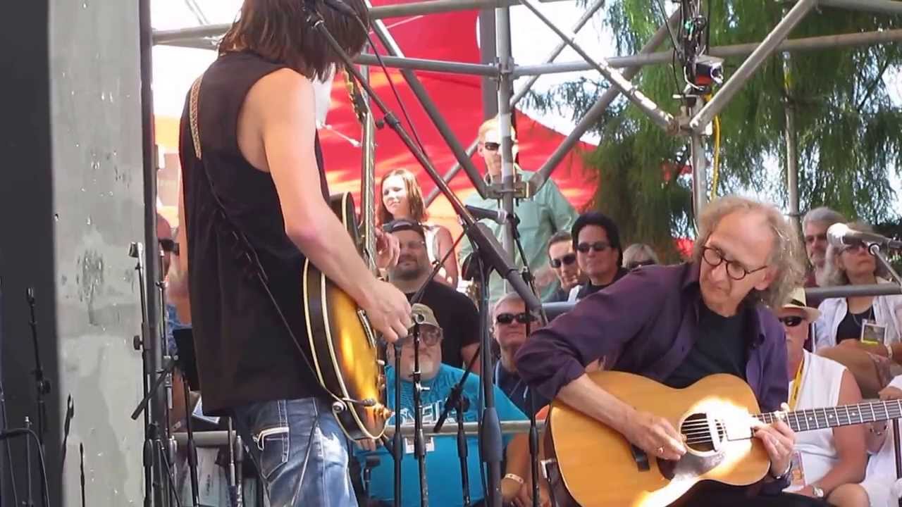 WATERFRONT BLUES FESTIVAL PORTLAND, Terry Robb with Calvin Walker July 6th, 2013