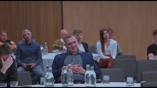 Hashnet Event In Tallinn, Estonia Business Presentation Community Gathering
