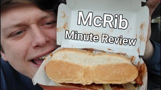 Trying a McRib for the FIRST time!
