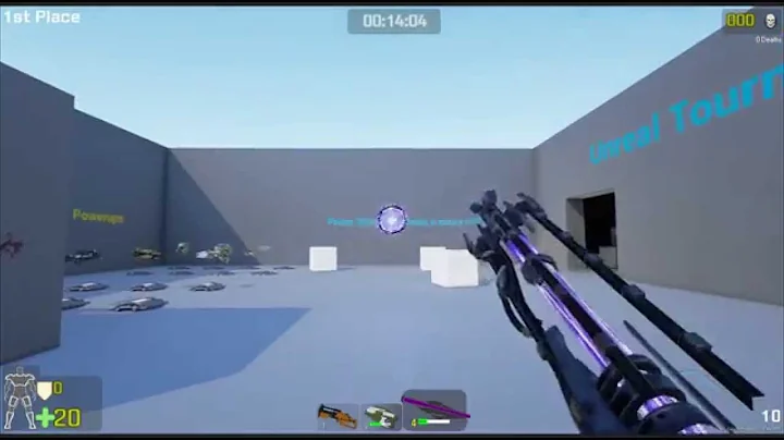 UT4 Shock Rifle - Balancing Standing Combos