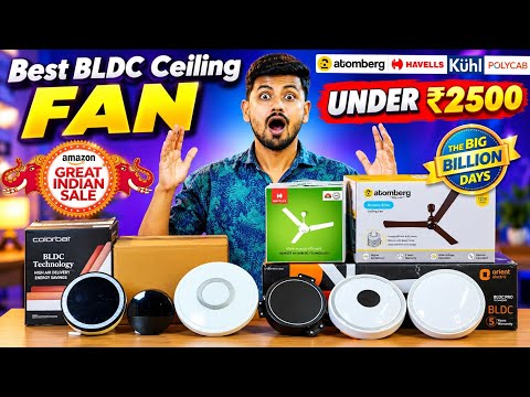 [BBD SALE 2026]🔥 TOP 5 Best BLDC Ceiling Fan on Flipkart big billion day Sale 2026🔥 BLDC Ceiling Fan