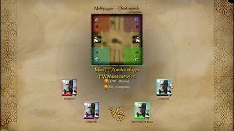 Stronghold Crusader 2 Multiplayer 2vs2 Pro Game