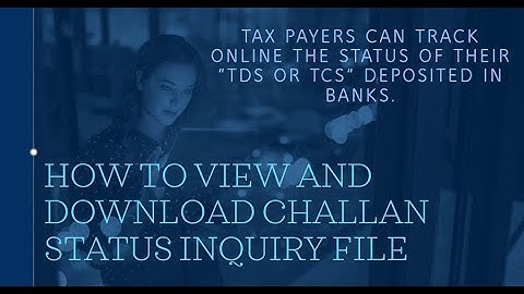 Verify TDS/TCS Challan Online | How to View and Download Challan Status Inquiry File (CSI) | Hindi