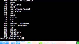How to view history of commands in Linux Shell terminal