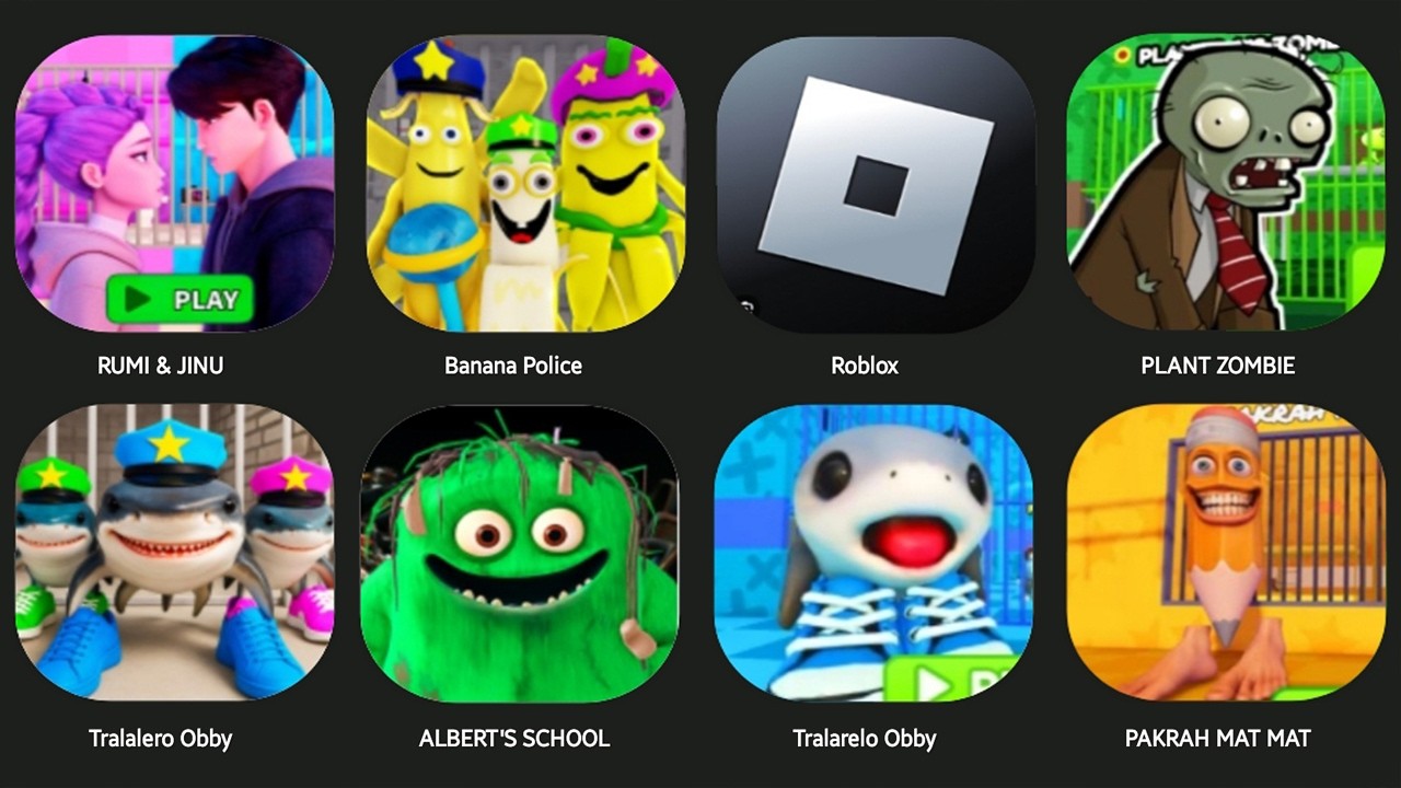 RUMI & JINU PRISON,TRIPPI TRIPPI'S,TO TO TO SAHUAR,BANANA CAT'S,FRIGO CAMELO'S,TRENOSTRUZZO TURBO..