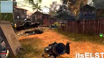 INSANE MW3 Killfeed  100% Accuracy 11 Man