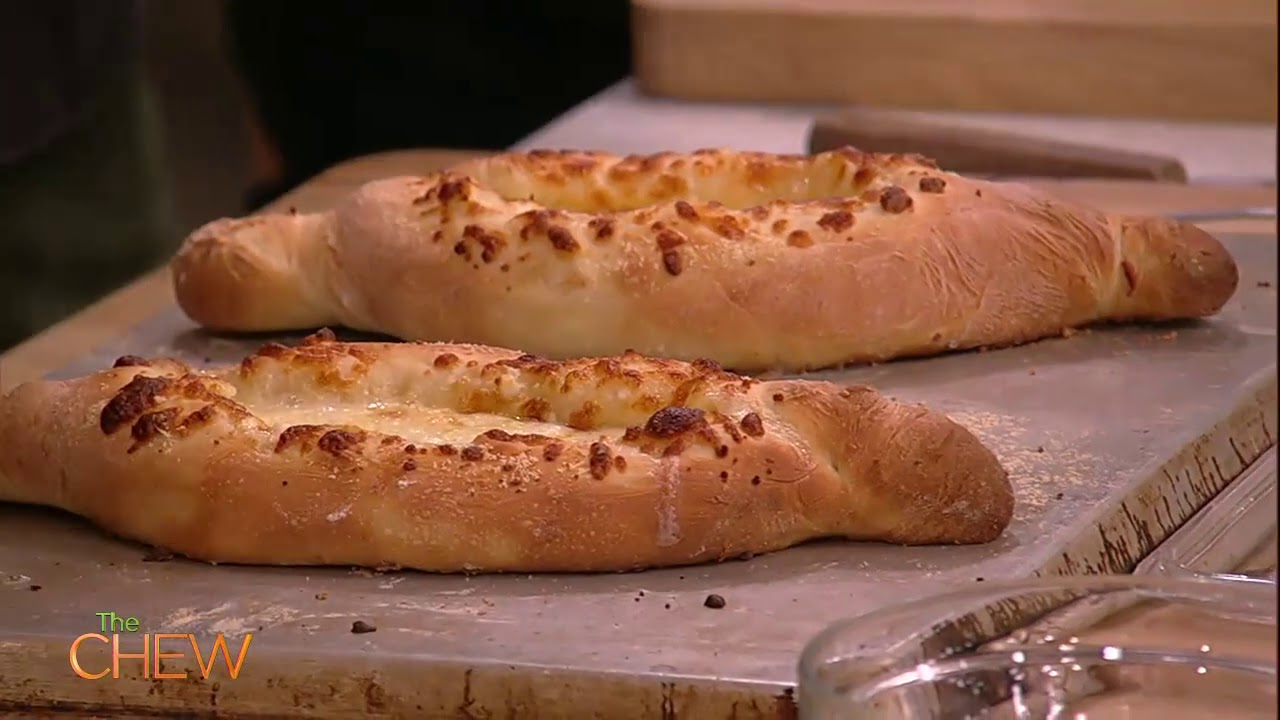 The Chew - How to Make Khachapuri Georgian Cheese Boats