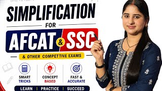 SIMPLIFICATION ( BODMAS RULE ) FOR COMPETITIVE EXAMS TOP 20 QUESTIONS - AFCAT , SSC 2026